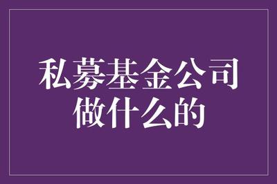私募基金公司 资本市场中不可忽视的幕后推手与项目管理引擎